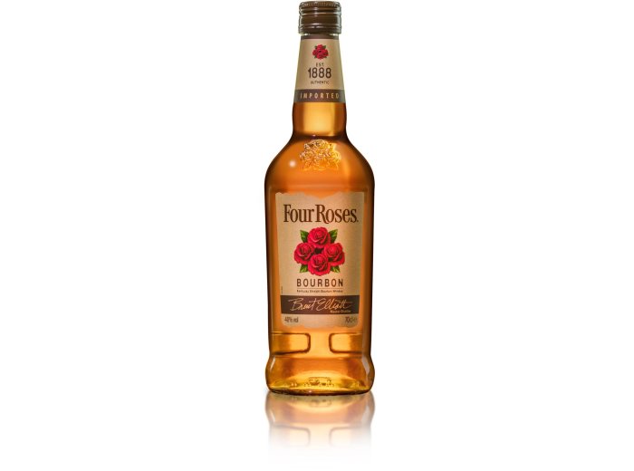 Whiskey Four Roses Straight Bourbon 70cl EW 6er Kart
