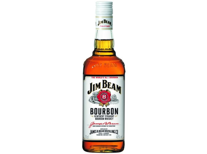 Whiskey Jim Beam Straight Bourbon 70cl EW 6er Kart