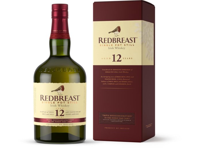 Whiskey Redbreast 12y 70cl EW 3er Kart