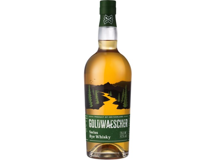 Whisky Goldwäscher Swiss Rye 70cl EW 6er Kart