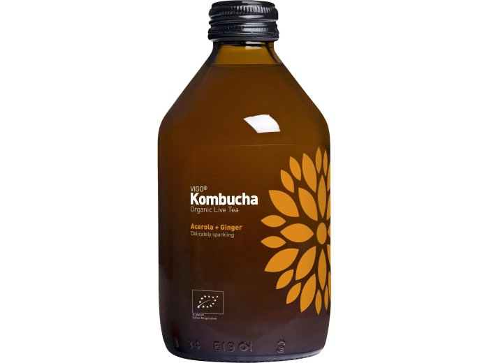 Vigo Kombucha Acerola Ginger 33cl EW 8er Tray