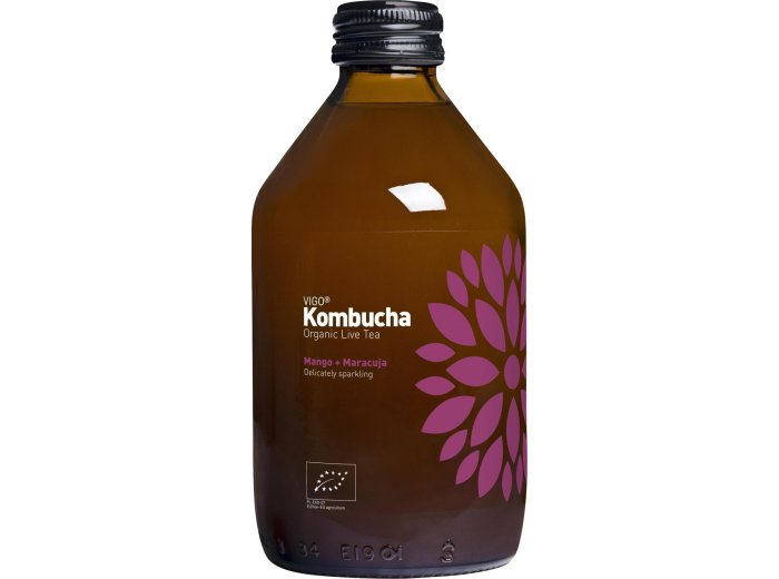 Vigo Kombucha Mango Maracuja 33cl EW 8er Tray