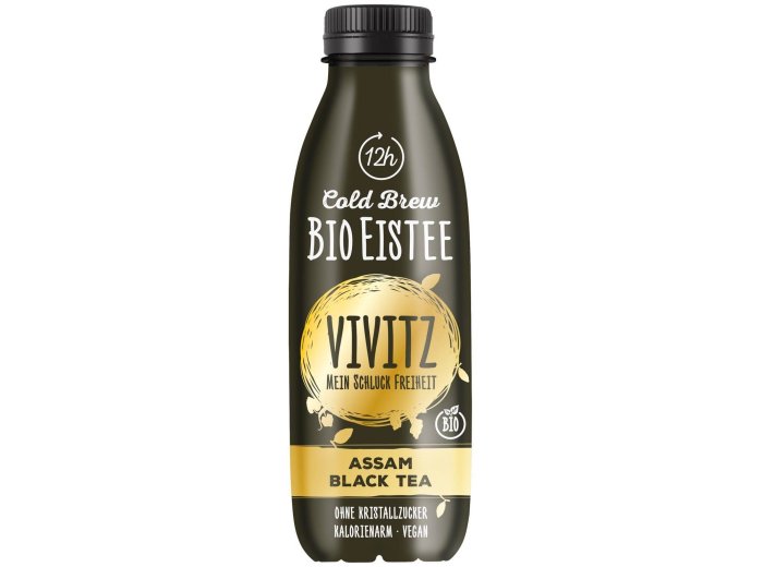 Vivitz Cold Brew Black Assam 50cl PET 4x6er Tray