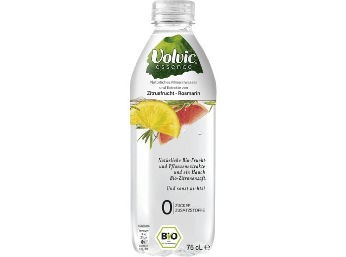 Volvic Essence Zitrusfrucht Rosmarin 75cl PET 6er FOP