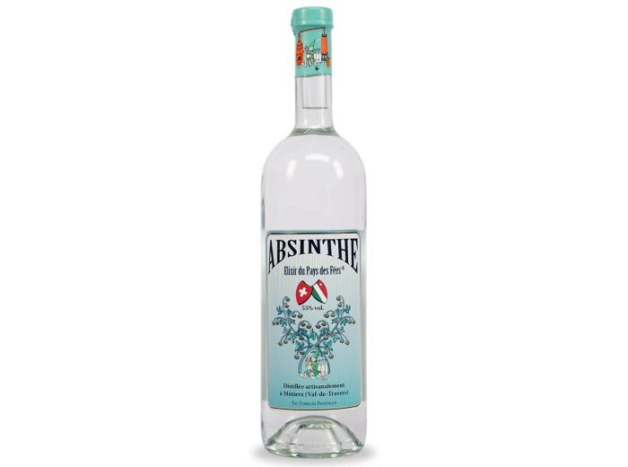 Absinthe Elixir du Pays des Fées 100cl EW 6er Kart