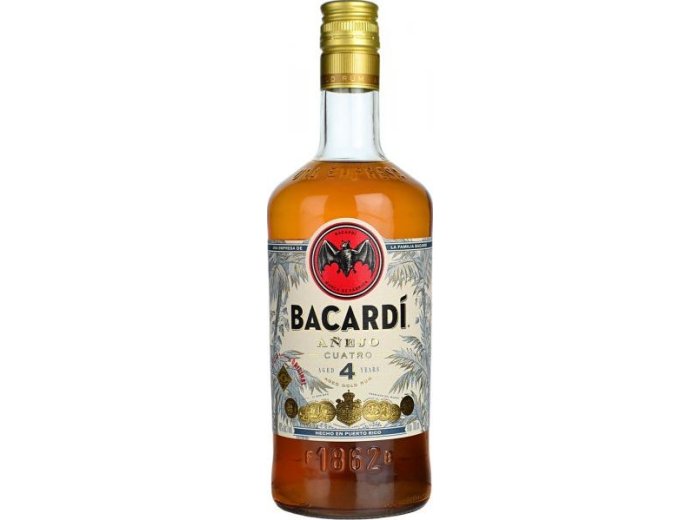 Rum Bacardi Añejo 4 Anos 70cl EW 6er Kart