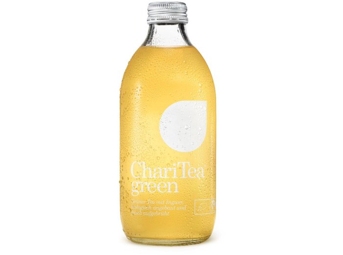 ChariTea Green Grüntee Ingwer 33cl MW 20er Har