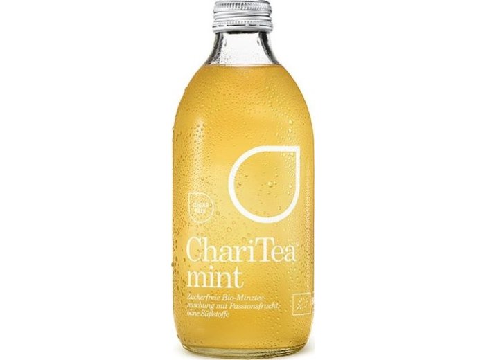 ChariTea Mint Sugarfree 33cl MW 20er Har
