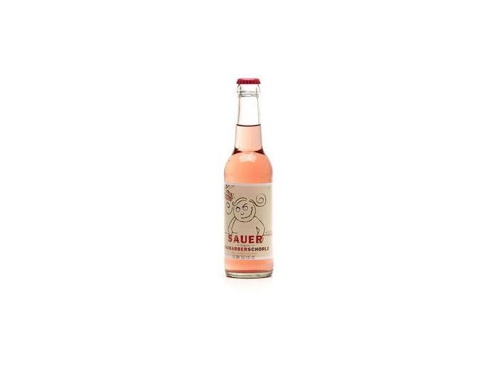 Hofgarten Sauer Rhabarberschorle 33cl MW 24er Har
