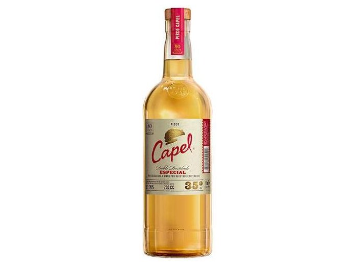 Pisco Capel Especial Doble Destilado 70cl EW 6er Kart