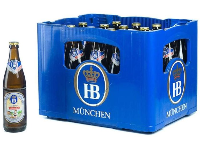 HB Hofbräu München Original alkoholfrei 50cl MW 20er Har