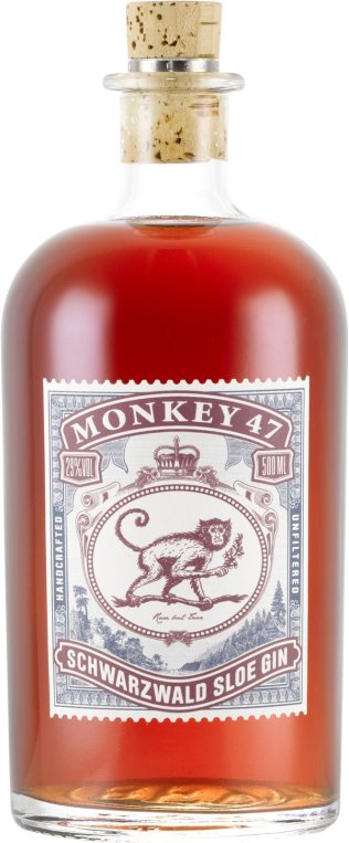 Gin Dry Monkey 47 "sloe gin" 50cl EW 6er Kart