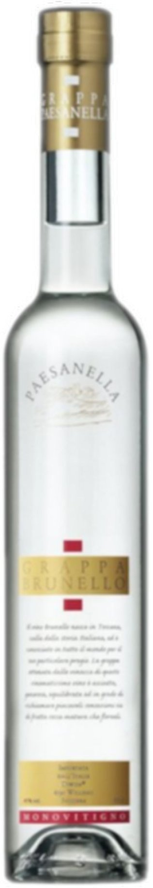 Grappa Brunello Paesanella 50cl EW 6er Kart