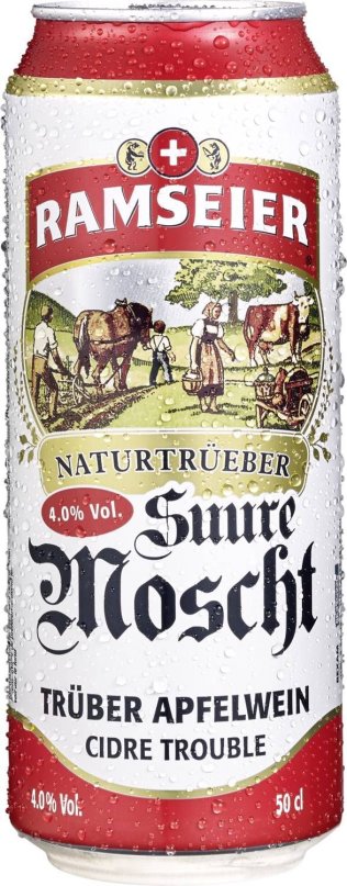 Ramseier Suure Moscht Naturtrüb 50cl Dose 24er Kart