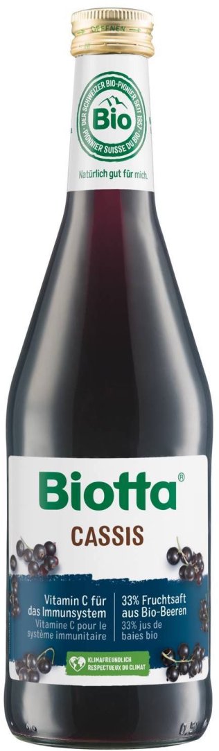 Biotta Bio Cassis netto 50cl EW 6er Kart