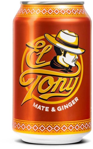 El Tony Mate & Ginger netto 33cl Dose 24er Tray