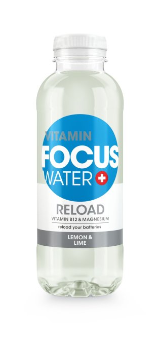 Focus Water Reload Zitrone & Limette 50cl PET 4x6er Tray