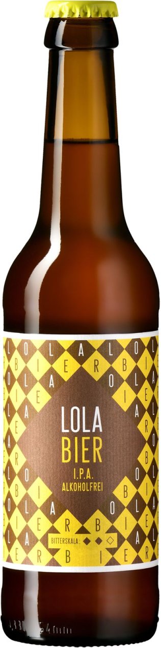Lola Bier New STyle Lager Alkoholfrei 33cl MW 24er Har