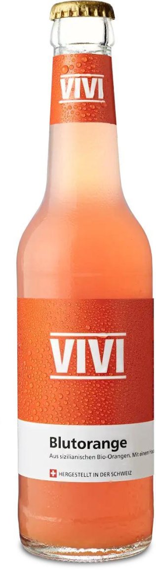 Vivi Soda Blutorange & Ingwer Bio 33cl MW 24er Har