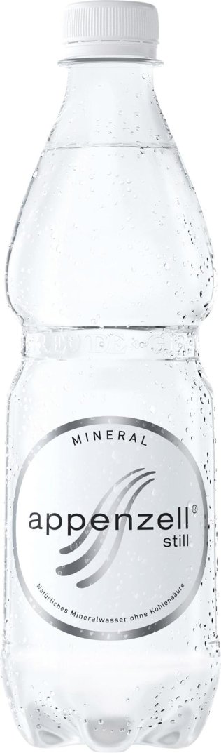 Appenzeller Mineral still ohne Co2 50cl PET 24er Tray