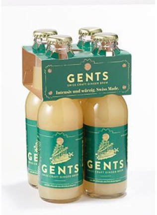 Gents Swiss Roots Ginger Beer netto 20cl EW 24er Tray