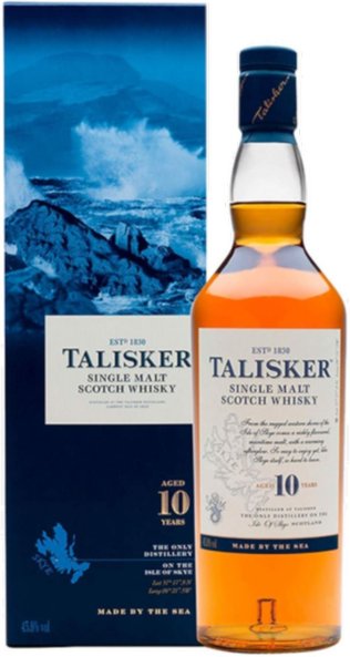 Whisky Talisker 10yr 70cl EW 6er Kart