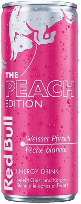 Red Bull Peach Edition 25cl Dose 24er Tray