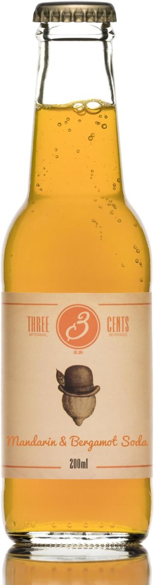 Three Cents Mandarin & Bergamot Soda 20cl EW 24er Kart