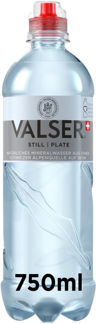 Valser Still Sportscap 75cl PET 6er FOP
