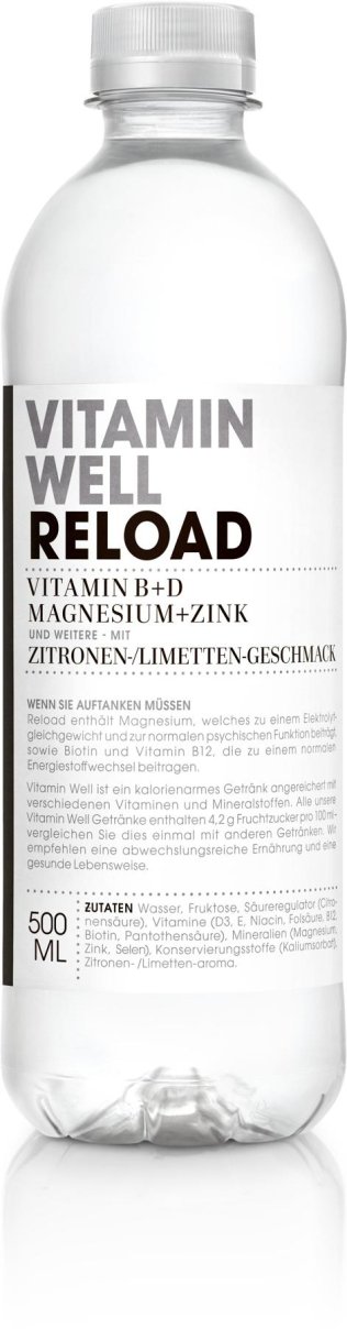 Vitamin Well Reload 50cl PET 12er Tray