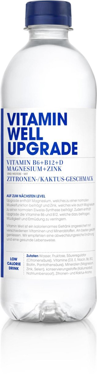 Vitamin Well Upgrade 50cl PET 12er Tray