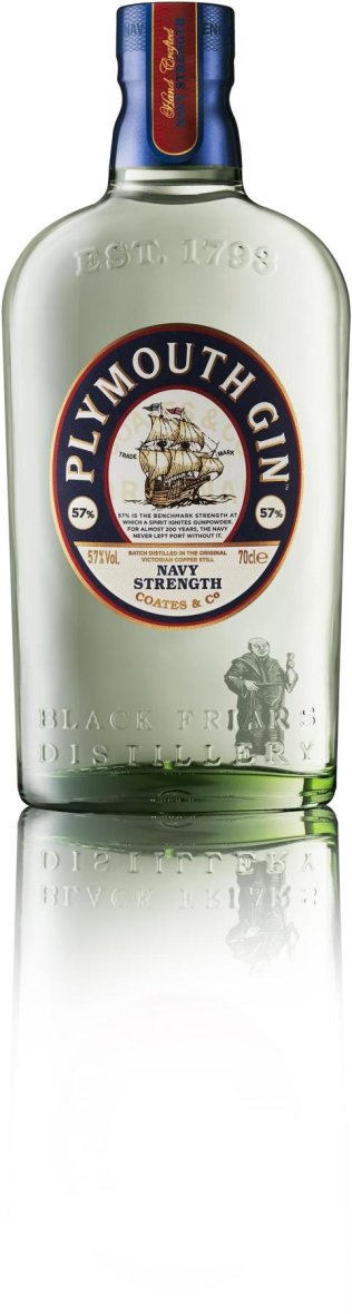 Gin Plymouth Dry Navy Strength 70cl EW 6er Kart