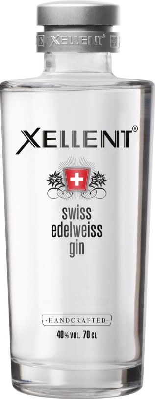 Gin Xellent Swiss Edelweiss 70cl EW 6er Kart