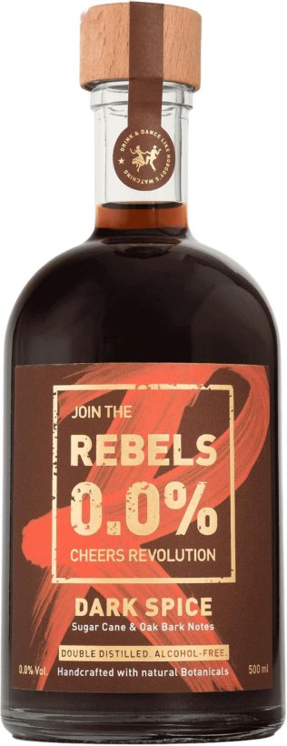 Rebels Dark Spice Rum Alternative 50cl EW 6er Kart