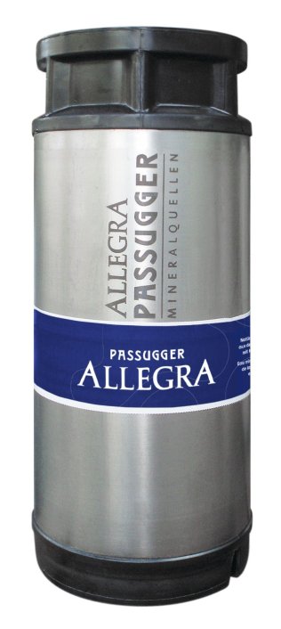 Allegra Finin mit Co2 20 Lt 100cl 20L Tank