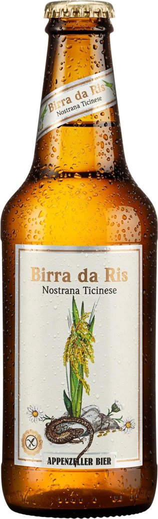 Appenzeller Birra da Ris (Reisbier) glutenfrei 33cl EW 4x6er Tray
