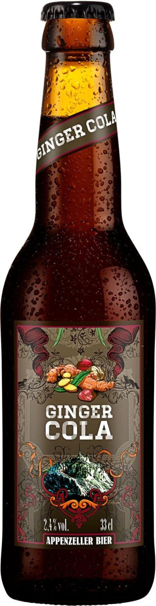 Appenzeller Ginger Cola 33cl EW 4x6er Tray
