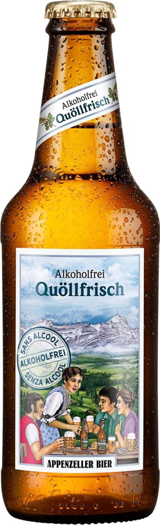 Appenzeller Quöllfrisch alkoholfrei 33cl EW 10er Kart.