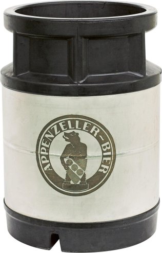 Appenzeller Quöllfrisch hell 10 Lt 100cl 10L Tank