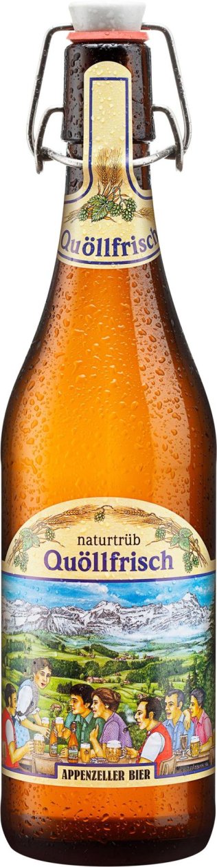 Appenzeller Quöllfrisch Naturtrüeb 50cl MW B 15er Har