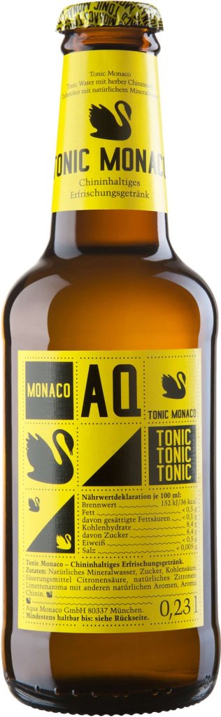Aqua Monaco Tonic 23cl MW 24er Har