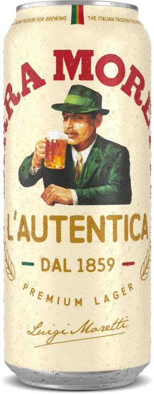 Birra Moretti 50cl Dose 24er Tray