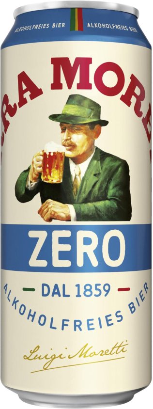 Birra Moretti Zero 50cl Dose 4x6er Tray