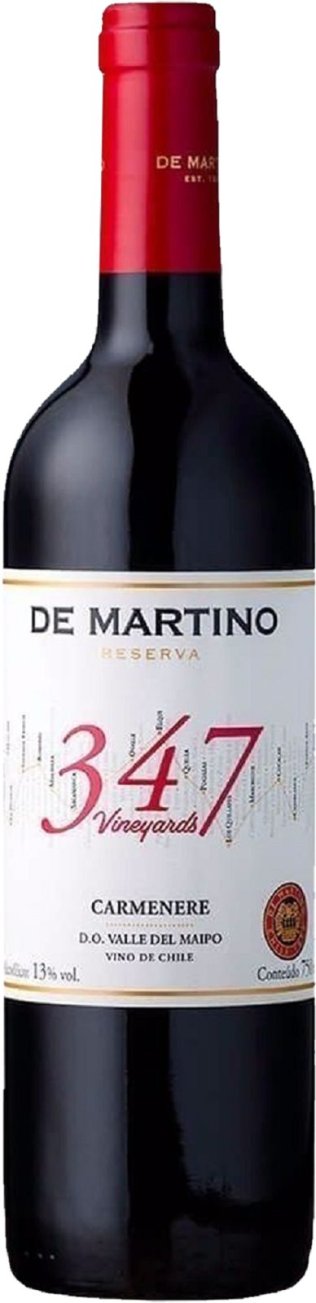 Carmenère Reserva 347 Vineyards 2022 75cl EW 6er Kart