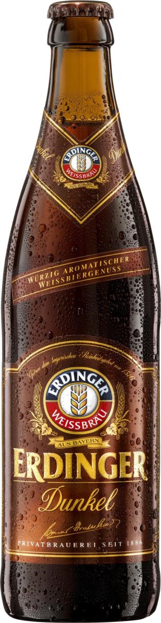 Erdinger Hefe-Weissbier dunkel 50cl MW 20er Har