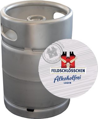 Feldschlösschen Lager alkoholfrei 10 Lt 100cl 10L Tank