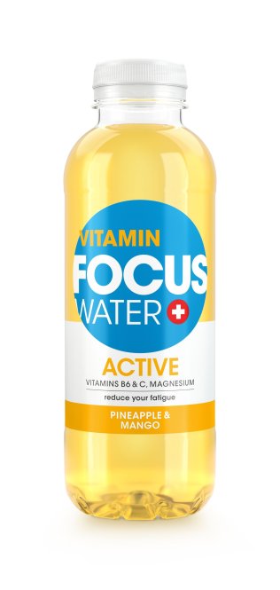 Focus Water Active Ananas & Mango 50cl PET 12er Tray