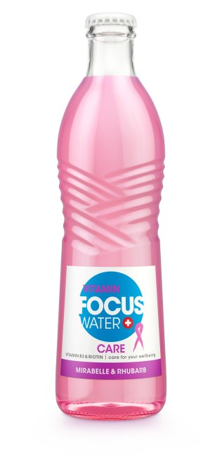 Focus Water Care, Mirabelle & Rhabarber 33cl MW 24er Har