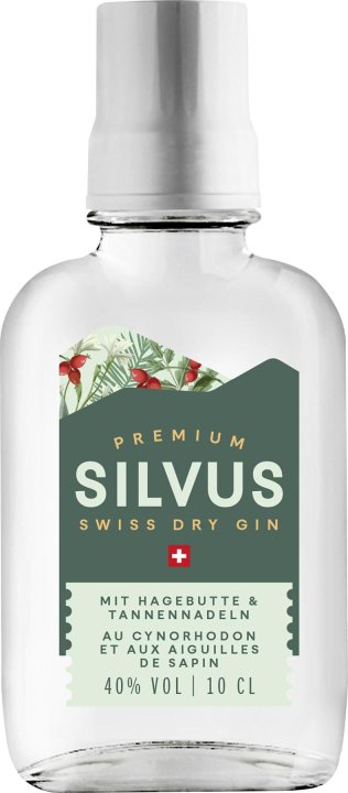 Gin Silvus Swiss Dry 10cl EW 12er Kart