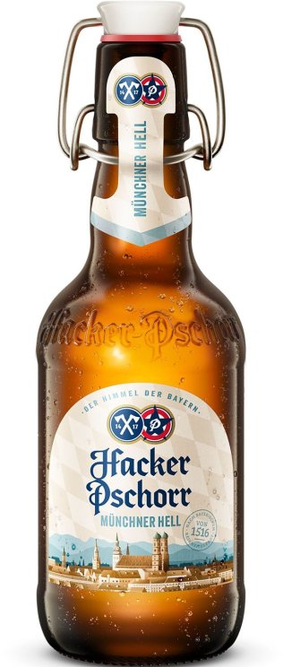Hacker Pschorr Münchner hell 33cl MW B 20er Har